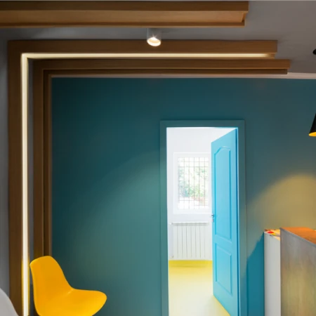 Sala de așteptare a clinicii DENTALDIM